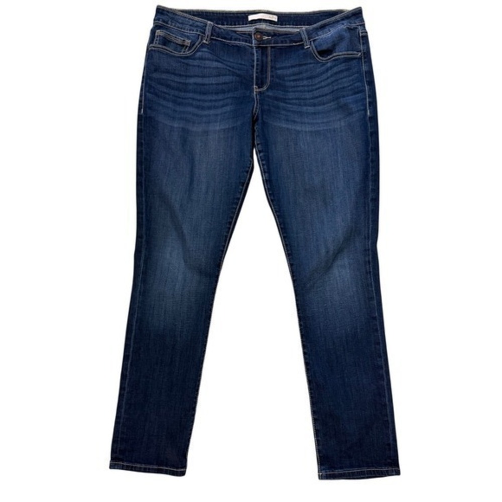 Daytrip Virgo Skinny Jeans‎ Womens Size 34R Dark Wash Blue Denim